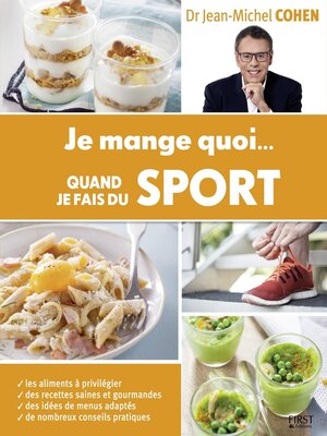 cover image of Je mange quoi... quand je fais du sport